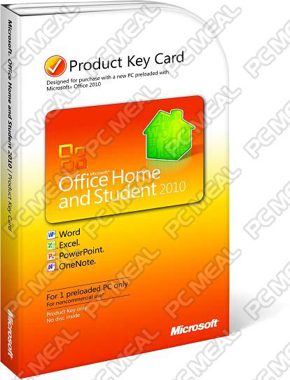 Details about New Genuine Microsoft Office Home and Student 2010 PKC